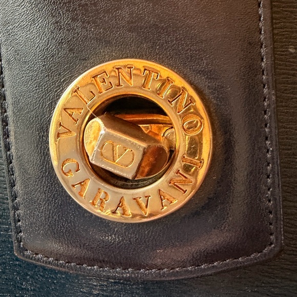 Valentino Indigo leather bucket bag- Vintage - Picture 2 of 11